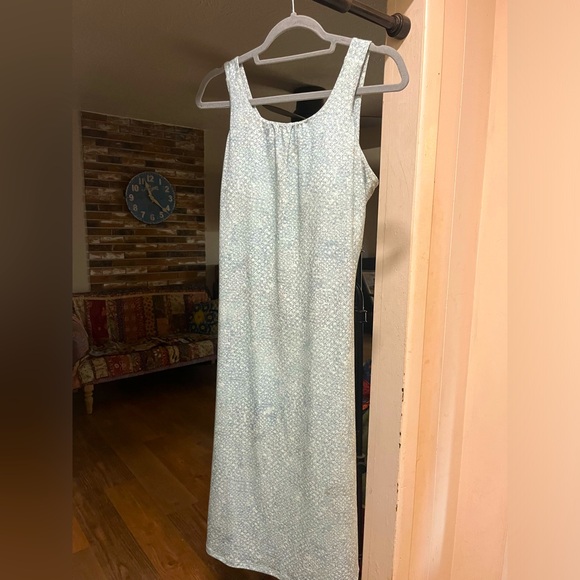 PRANA (REI) Skypath Breeze Mist Backless Dress w/Shelf Bra, LG - Picture 1 of 5